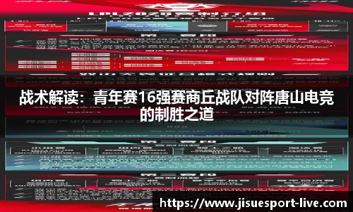 战术解读：青年赛16强赛商丘战队对阵唐山电竞的制胜之道